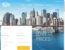 Tablet Screenshot of drivo.com